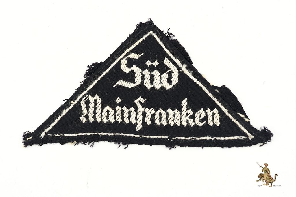 Bdm District Sleeve Triangle S D Mainfranken Epic Artifacts