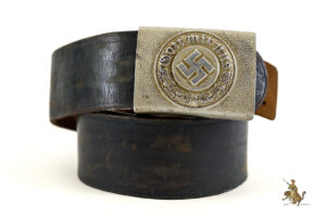 Police Belt & Buckle - Maker Mark