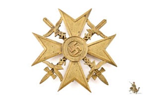 Spanish Cross in Bronze with Swords