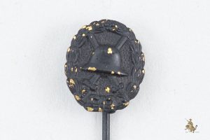 WW1 Black Wound Badge Stickpin