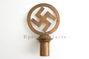 Brass NSDAP Pole Top