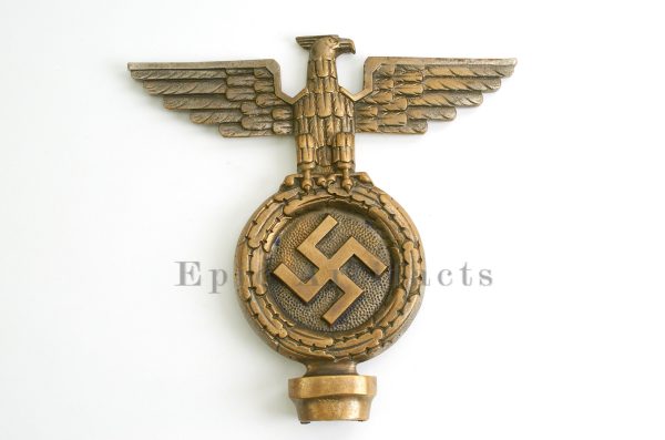 Early Brass NSDAP Pole Topper