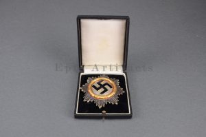 Six Rivet German Cross in Gold