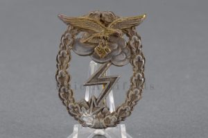 worn Luftwaffe ground assault badge