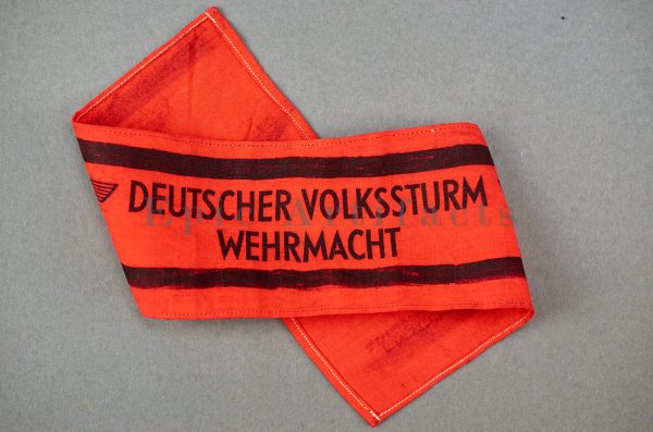 first pattern Volkssturm armband