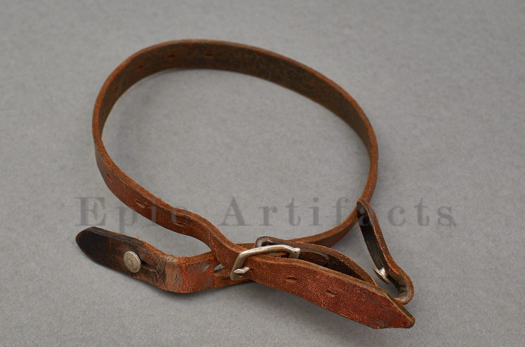 Original WWII German Early Helmet Chin Strap, 1938 Epic Artifacts