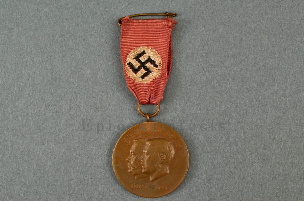 hindenburg hitler commemorative medal