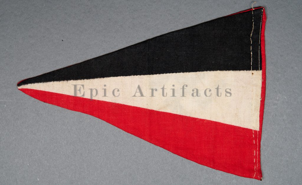 Small NSDAP and Tricolor Pennant - Double Sided - Epic Artifacts