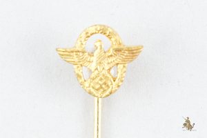 Gold Police Eagle Stickpin