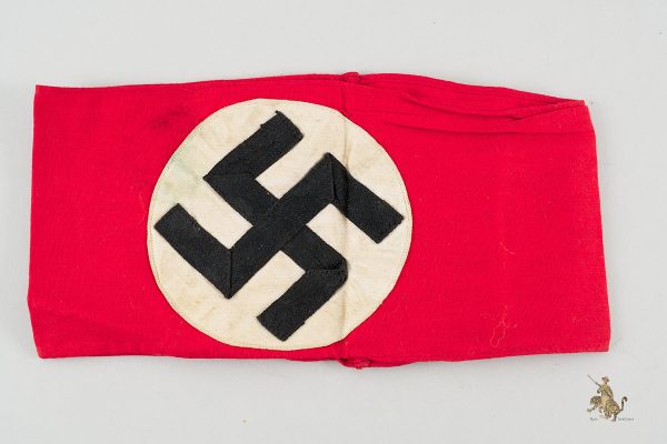 NSDAP Armband with Paper Tag