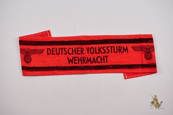 First Pattern Volkssturm Armband Printed