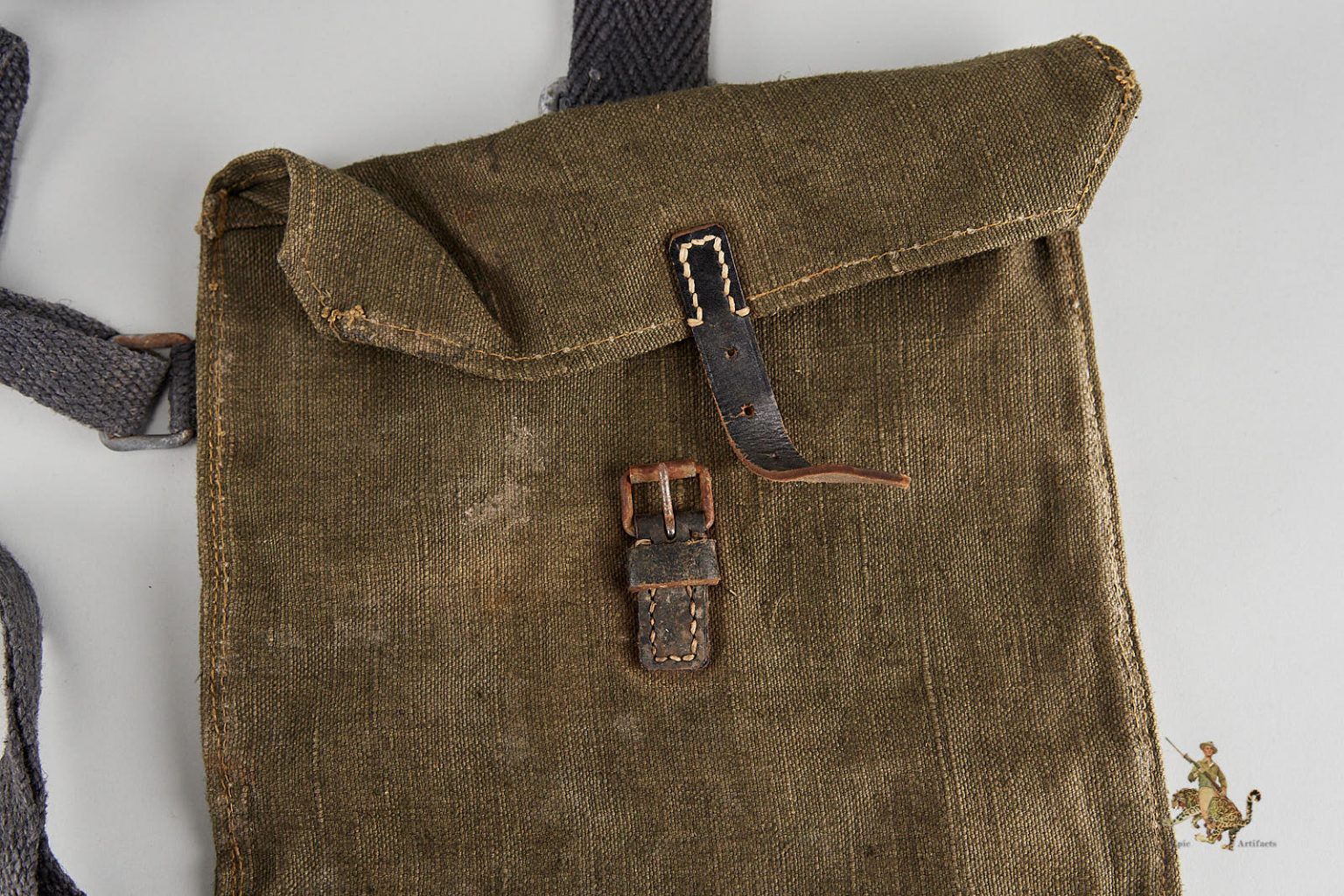 Rare Double Strap Rifle Grenade Bags - Epic Artifacts - German WW2