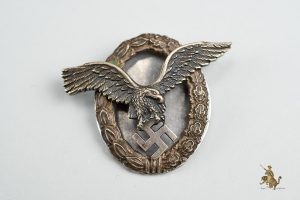 Custom BSW Pilot Badge with Back Plate