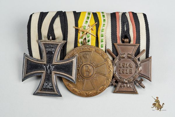 Three Place Imperial Medal Bar