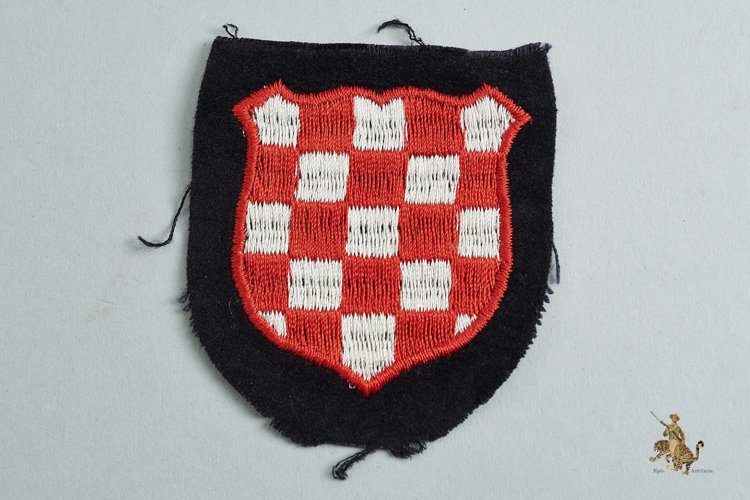 Waffen-SS Croatian Volunteer Sleeve Shield - Epic Artifacts