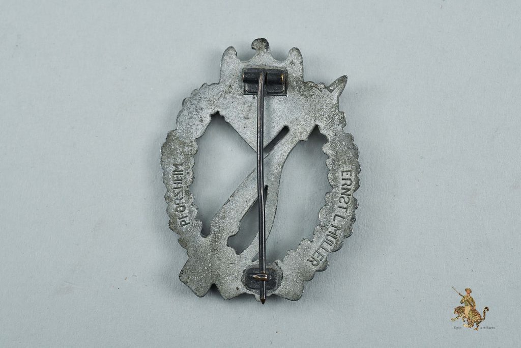 Infantry Assault Badge In Silver By Ernst L. Müller - Epic Artifacts