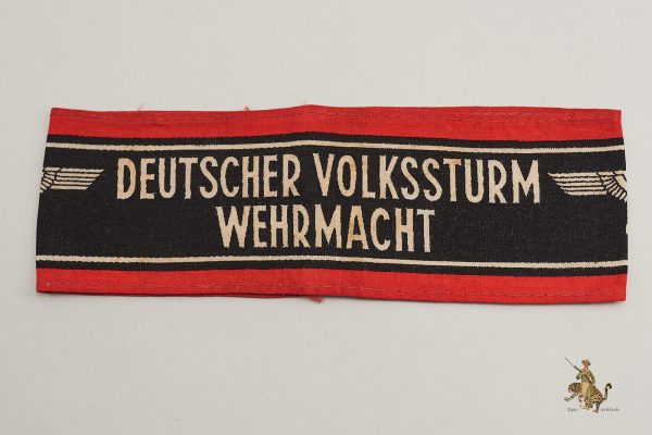 German Volkssturm Wehrmacht Armband