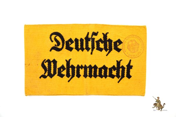 Stamped Deutsche Wehrmacht Armband
