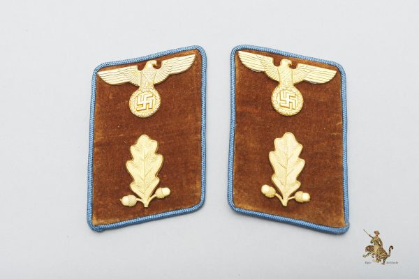 NSDAP Orts Level Abschnittsleiter Collar Tabs