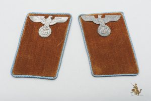 NSDAP Orts Level Anwarter Collar Tabs