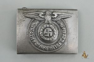 Aluminum Waffen SS Buckle