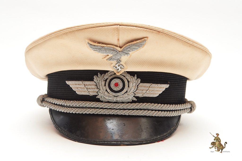 Luftwaffe Officer's Summer Visor - EREL - Epic Artifacts