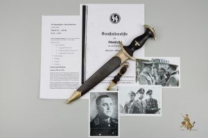 Brigadeführer Anton Dunckern Numbered SS Dagger