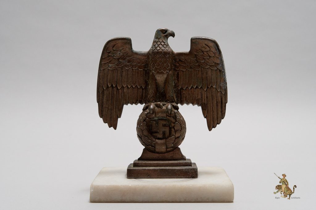 Nuremberg Desk Eagle Epic Artifacts Original German Wwii