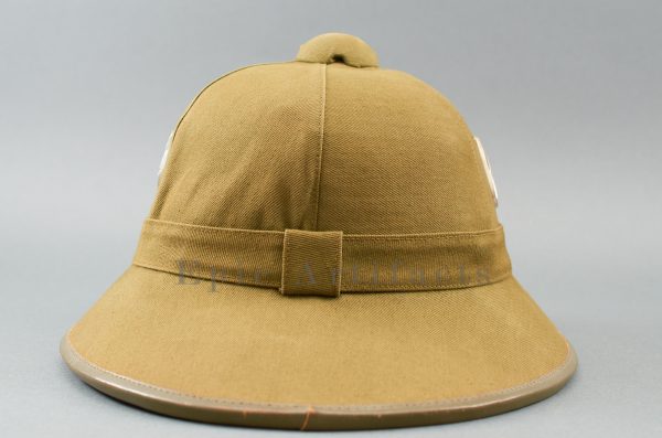 First Pattern Heer Pith Helmet Original WWII German - Epic Artifacts