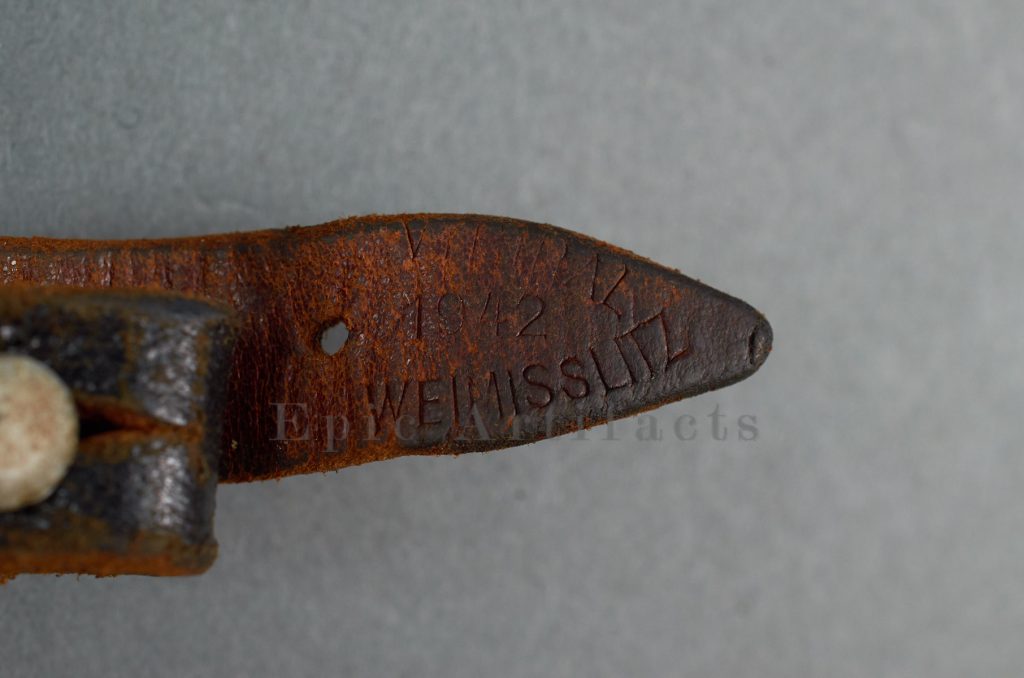 Original WWII German Helmet Chin Strap 1942 Epic Artifacts