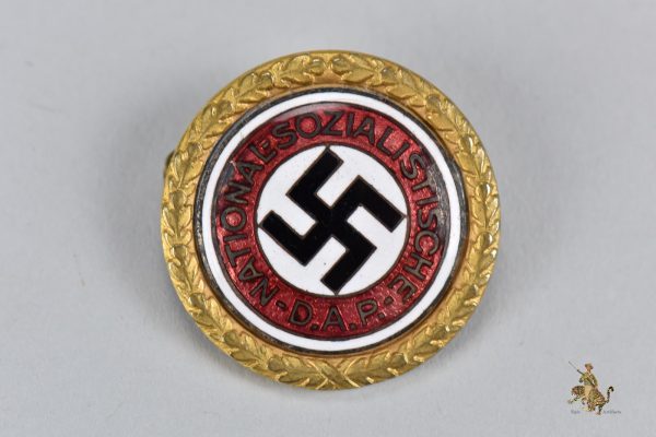 Adolf Hitler Presentation Golden Party Badge