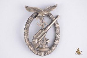 Luftwaffe Flak Badge by Gustav Brehmer