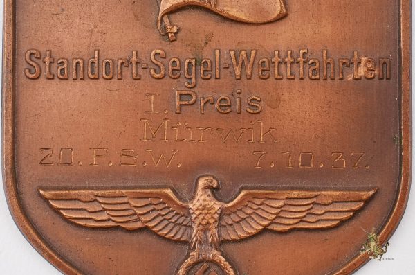 Kriegsmarine Award Plaque