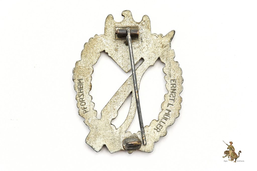 Infantry Assault Badge in Silver - Muller - Epic Artifacts