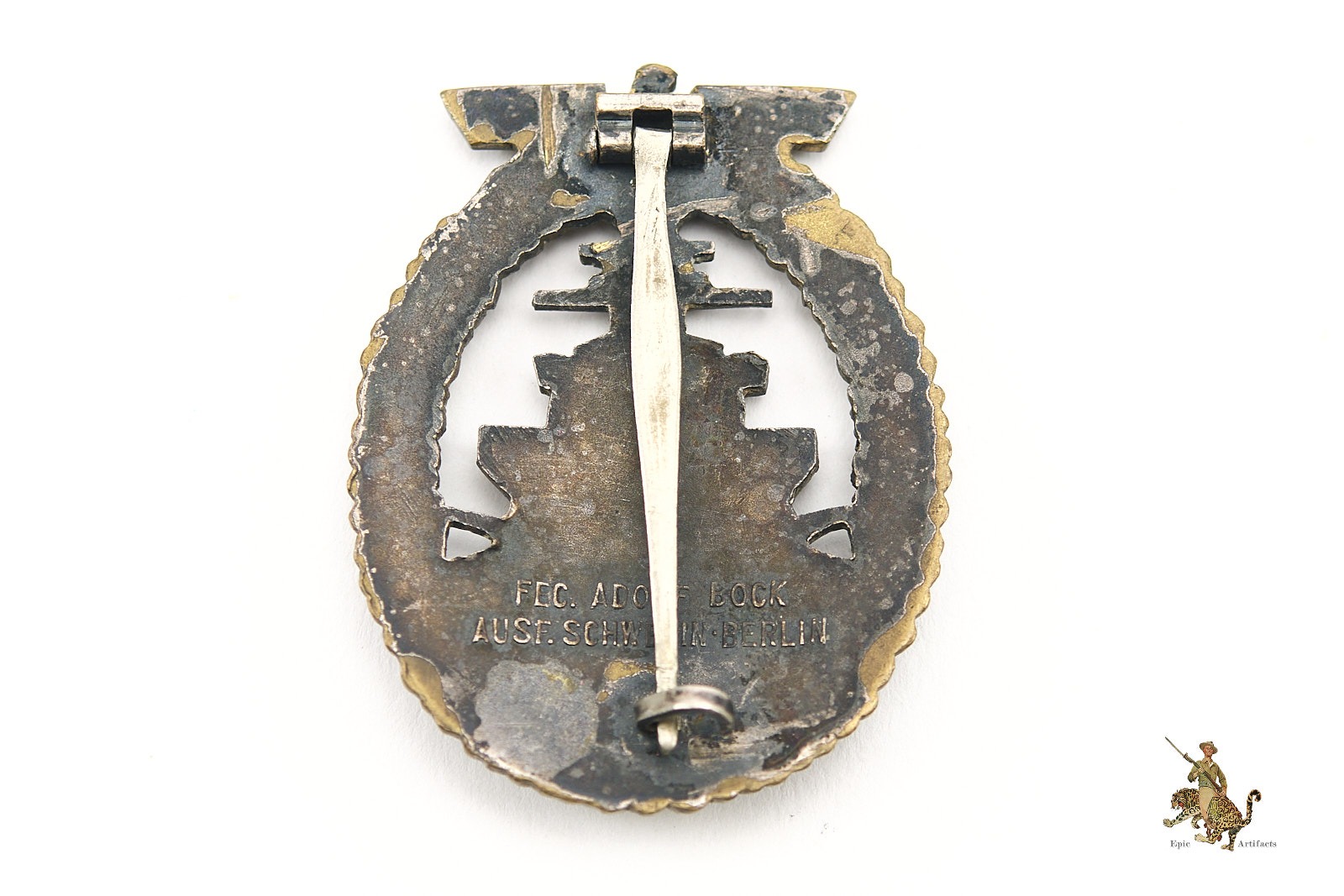 Kriegsmarine High Seas Fleet Badge - Schwerin - Epic Artifacts