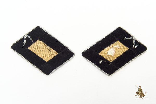 SS Standartenführer Collar Tabs -  Near Mint - Image 3