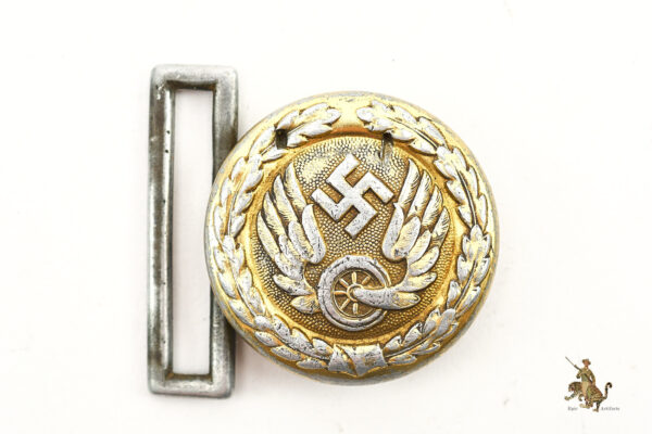 German Railroad Officer Brocade Buckle - Assmann - Image 2