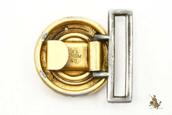 German Railroad Officer Brocade Buckle - Assmann - Image 3