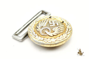 German Railroad Officer Brocade Buckle - Assmann