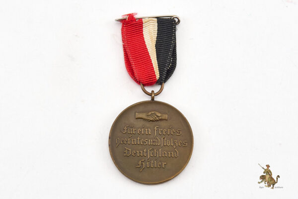 Hindenburg Hitler Commemorative Medal 1933 - Image 2