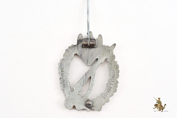 Infantry Assault Badge in Silver - Ernst L. Müller - Mint - Image 3