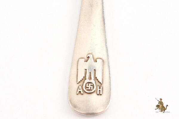 Adolf Hitler “AH” Informal Pattern Sterling Silver Fork – Vet Bring Back - Image 4