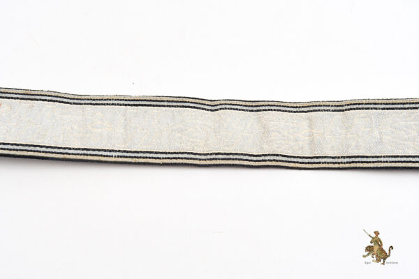 SS Officer Brocade Belt & Buckle with Aiguillette and Case - Image 5