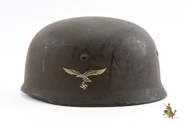 M38 Single Decal Luftwaffe Paratrooper Helmet - ET68 - Image 7