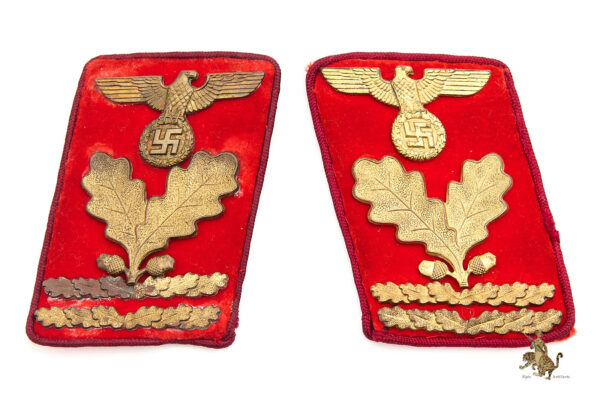 NSDAP Collar Tab Set