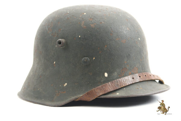 WWI Transitional Heer Helmet with Chin Strap - Image 3