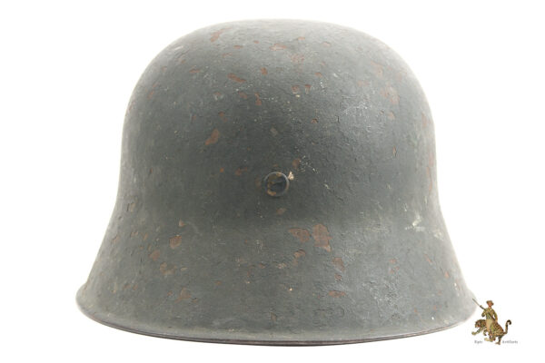 WWI Transitional Heer Helmet with Chin Strap - Image 5