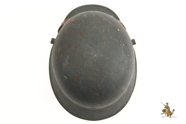 WWI Transitional Heer Helmet with Chin Strap - Image 8