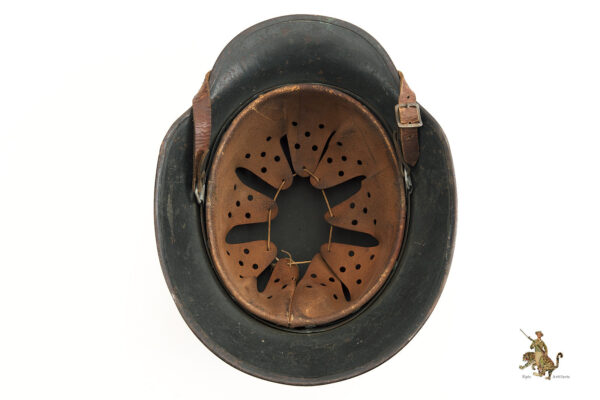 WWI Transitional Heer Helmet with Chin Strap - Image 9