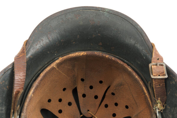 WWI Transitional Heer Helmet with Chin Strap - Image 10